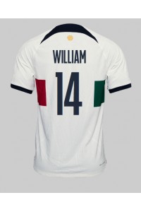 Portugal William Carvalho #14 Fotballdrakt Borte Klær VM 2022 Korte ermer
